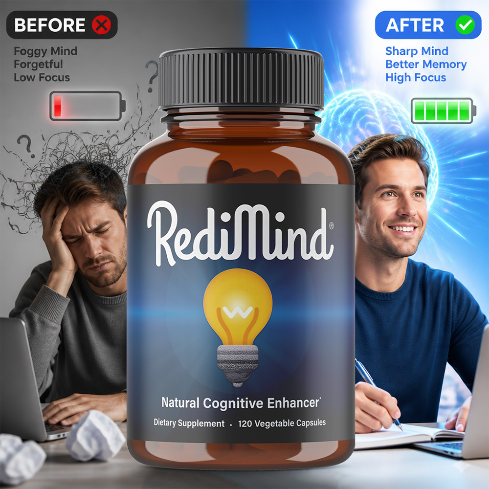Ginger Tea - RediMind Natural Cognitive Enhancement Supplement, ,