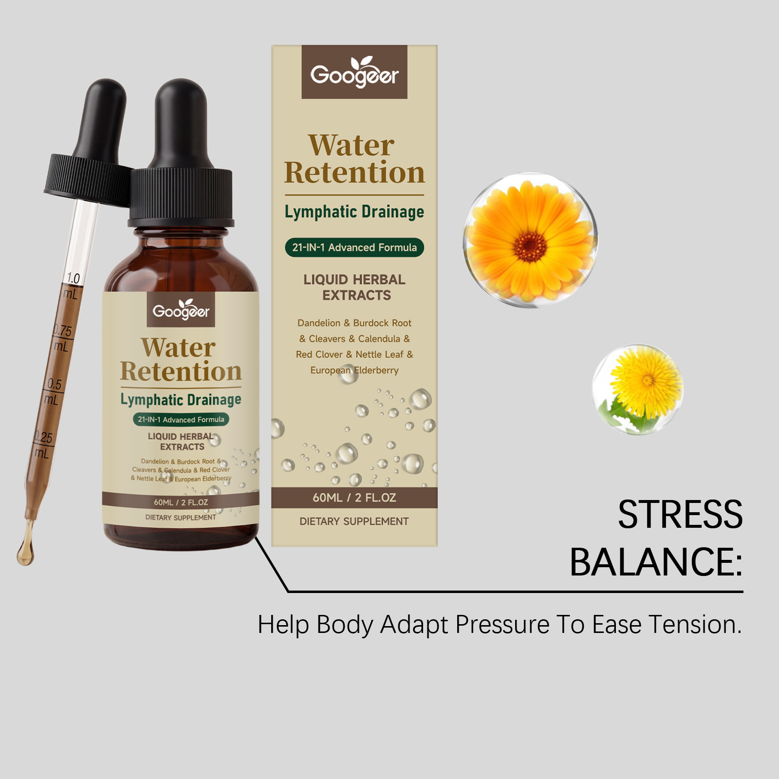 Lymphatic Cleanse Drops Fast A - đánh giá và giá Herbal Tincture