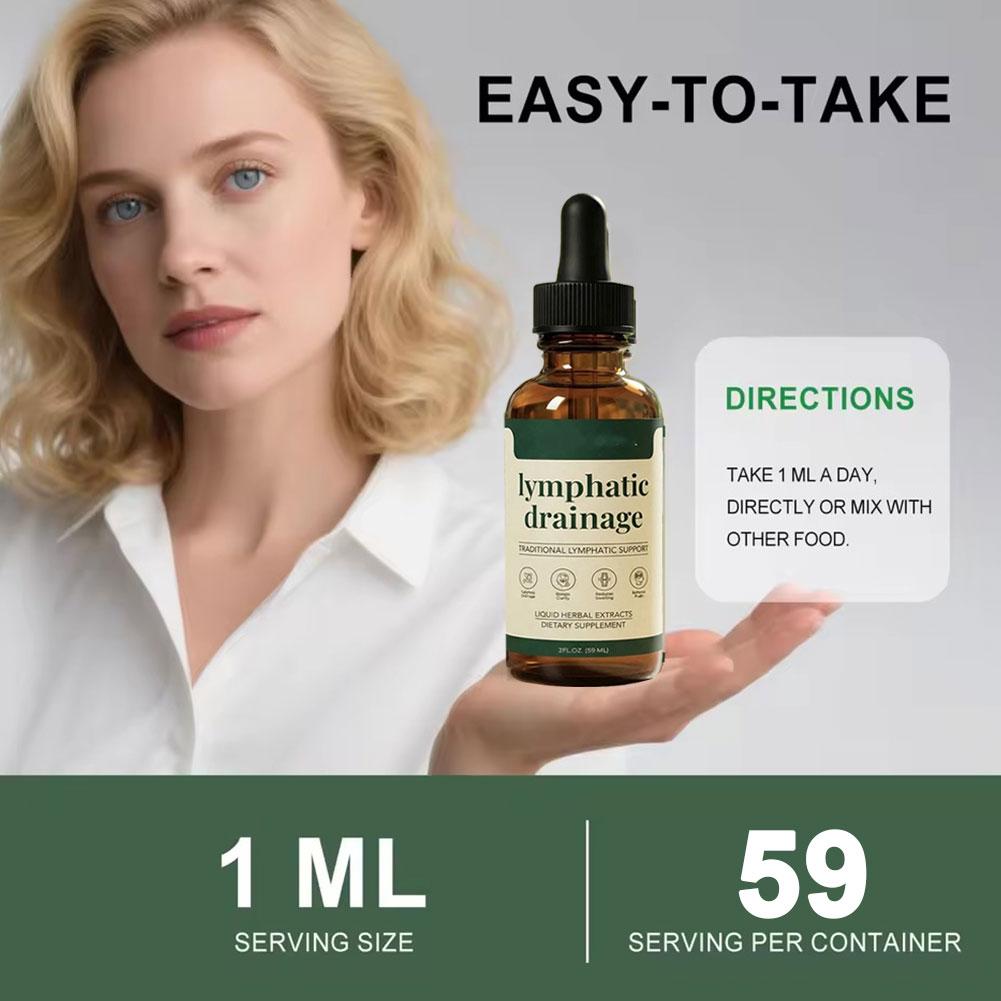 59ml Lymphatic Drainage Drops  - đánh giá và giá Herbal Tincture