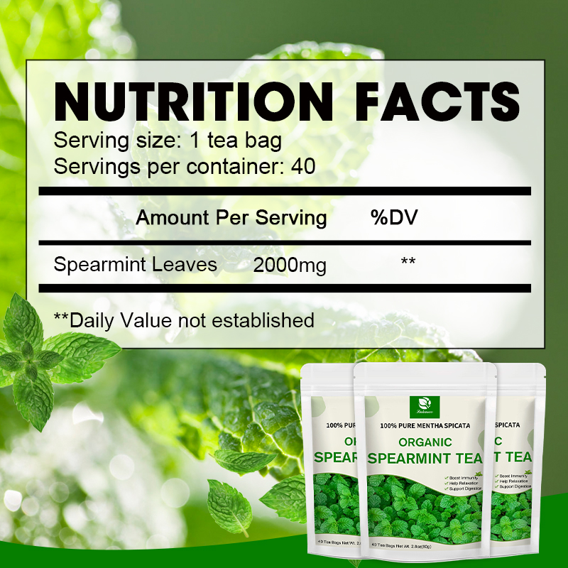 Lukaree Spearmint Small Teabag - đánh giá và giá Chamomile Tea