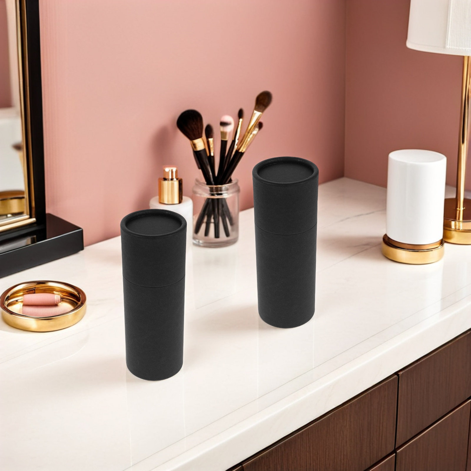 6Pcs Round Kraft Paper Box Con - đánh giá và giá Essential Oils
