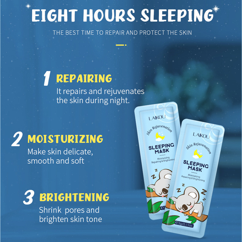 LAIKOU 7PCS Sleeping Facial Ma - đánh giá và giá Chamomile Tea