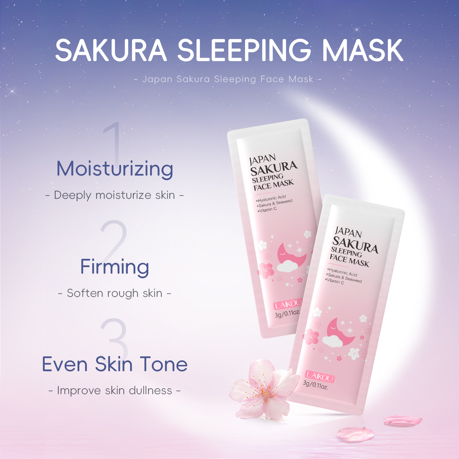 LAIKOU 7PCS Sleeping Facial Ma - đánh giá và giá Chamomile Tea
