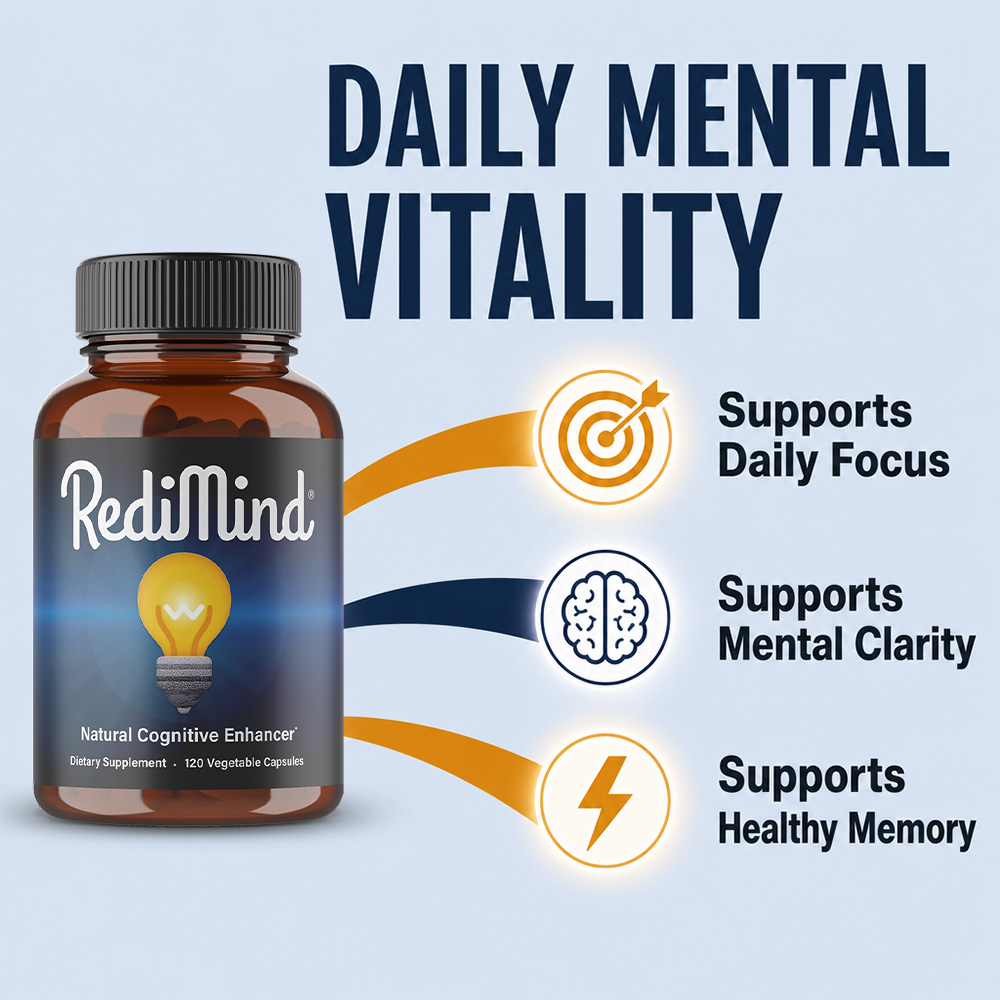 RediMind Natural Cognitive Enh - đánh giá và giá Ginger Tea
